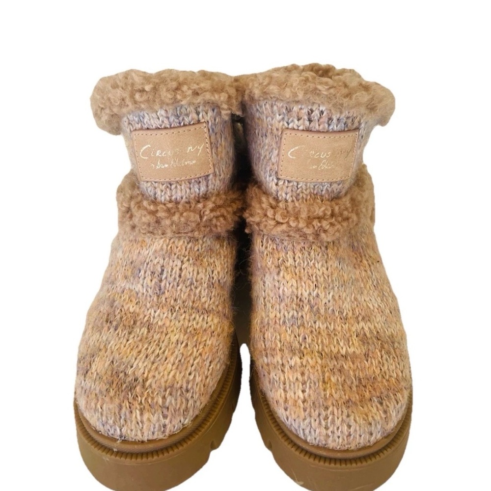 The NY Circus by Sam Edelman Clare Boot Womens US 6 Nutmeg Cold-Weather Cozy